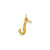 3-D Saxophone Charm in 14k Gold