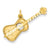 14k Gold Guitar Charm hide-image