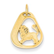 14k Gold Leo Charm hide-image