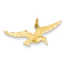 14k Gold Bird Charm hide-image