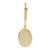 14k Gold Tennis Racquet Charm hide-image