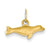 14k Gold Seal Charm hide-image