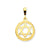 Star Of David Charm in 14k Gold