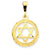 14k Gold Star Of David Charm hide-image