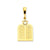 Polished Torah with Star of David Charm in 14k Gold