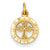 14k Gold Eternal Life Cross Charm hide-image
