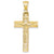 14k Gold Crucifix Charm hide-image