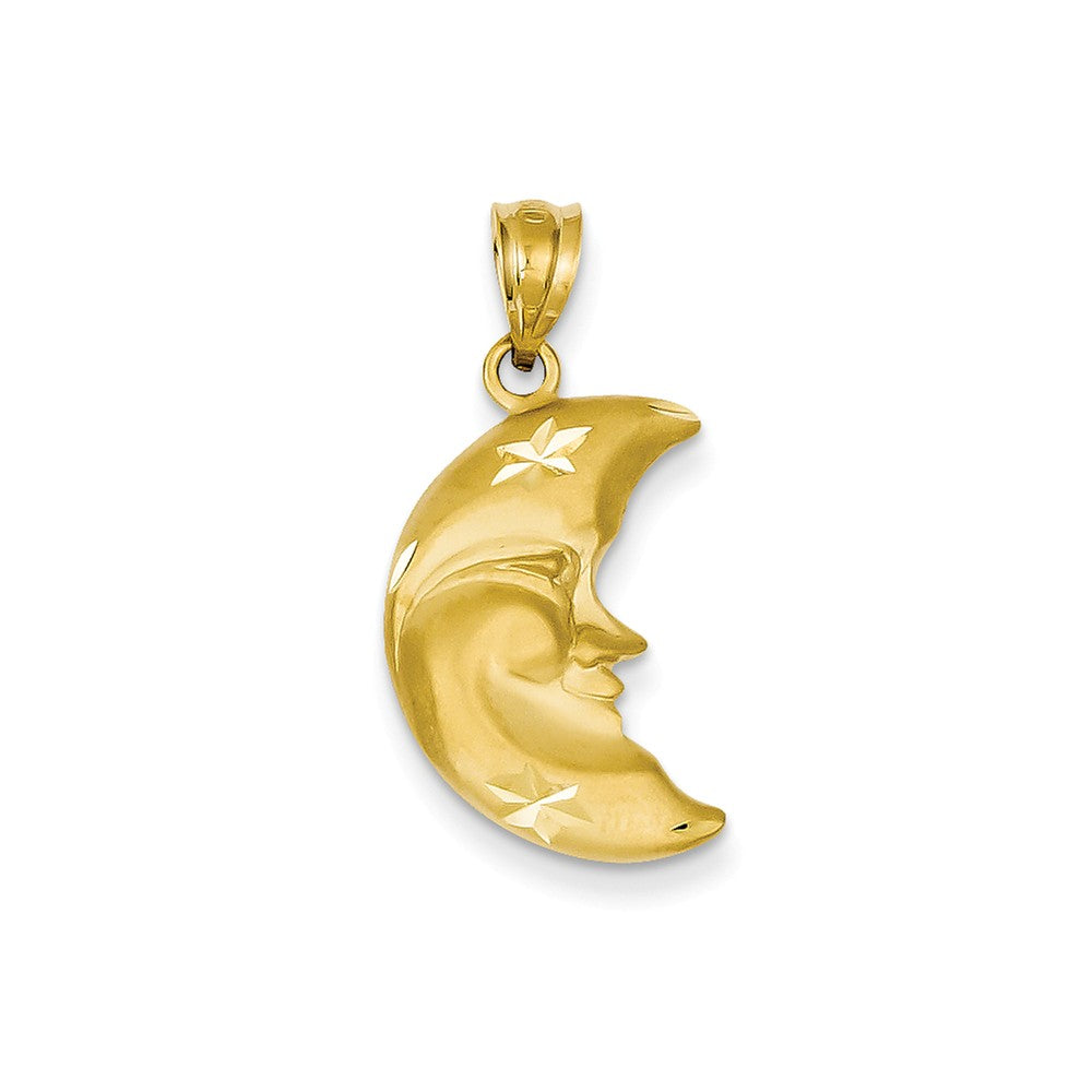 Gold Moon Charm