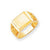 14k Yellow Gold Men's Signet Ring