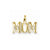 Mom Charm in 14k Gold