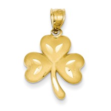 14k Gold Shamrock Charm hide-image