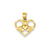 Claddagh Charm in 14k Gold