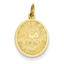 14k Gold College Graduation Charm hide-image