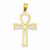 14k Gold Ankh Cross pendant, Lovely Pendants for Necklace