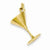 14k Gold Martini Glass Charm hide-image