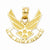 14k Gold U. S. Air Force Pendant, Pendants for Necklace