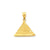 Pyramid Charm in 14k Gold