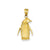 Penguin Charm in 14k Gold