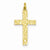 14k Gold Nugget Style Cross pendant, Beautiful Pendants for Necklace