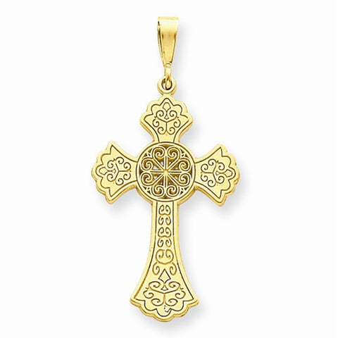 14k Gold Celtic Cross Pendant, Delightful Pendants for Necklace