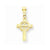 14k Gold Celtic Cross Pendant, Fine Pendants for Necklace