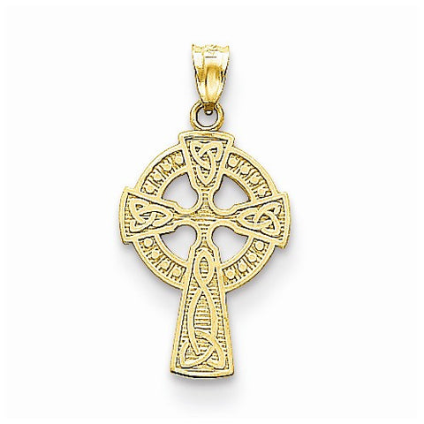 14k Gold Celtic Cross pendant, Gorgeous Pendants for Necklace