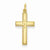 14k Gold Diamond-cut Cross pendant, Delightful Pendants for Necklace