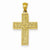 14k Gold Greek Filigree Cross Pendant, Pendants for Necklace