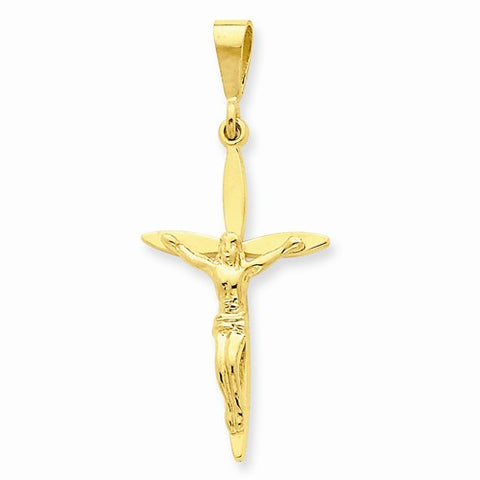 14k Gold Passion Crucifix Pendant, Pendants for Necklace