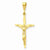 14k Gold Passion Crucifix Pendant, Pendants for Necklace