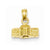 14k Gold 3-D White House Pendant, Pendants for Necklace