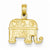 14k Gold Republican Pendant, Pendants for Necklace