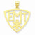 14k Gold Emergency Medical Technician Pendant, Pendants for Necklace