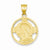 14k Gold Jesus Medal pendant, Appealing Pendants for Necklace