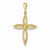 14k Gold Passion Cross Pendant, Adorable Pendants for Necklace