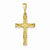 14k Gold Reversible Latin Cross pendant, Dazzling Pendants for Necklace