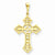 14k Gold Diamond-cut Celtic Cross pendant, Delightful Pendants for Necklace