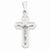 14k White Gold Crucifix Pendant, Gorgeous Pendants for Necklace