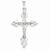 14k White Gold Crucifix pendant, Delightful Pendants for Necklace