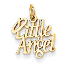 14k Gold Little Angel Charm hide-image