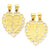 Reversible Mizpah 2 Piece Break Apart Charm in 14k Gold