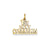 1st Holy Communion Charm in 14k Gold