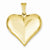 14k Gold Puffed Heart pendant, Adorable Pendants for Necklace