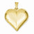 14k Gold Puffed Heart pendant, Dazzling Pendants for Necklace