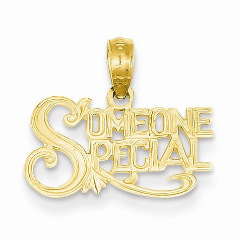 14k Gold Someone Special Pendant, Pendants for Necklace