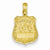 14k Gold Police Badge pendant, Pendants for Necklace