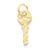 14k Gold Key Charm hide-image