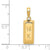14k Gold Bar Pendant