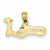 14k Gold Grand Cayman Island Pendant, Pendants for Necklace