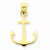 14k Gold Anchor pendant, Dazzling Pendants for Necklace